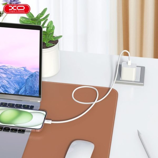 Cáp Sạc Nhanh 60W XO NB-Q259 Type C to C 1M dành cho IPhone 15 và Android Cáp Sạc Nhanh 60W XO NB-Q259 Type C to C 1M dành cho IPhone 15 và Android