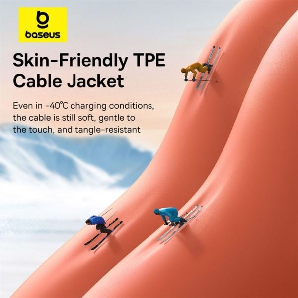 Cáp Sạc Nhanh Baseus 0℃ Series Fast Charging Data Cable Type-C to iP 20W