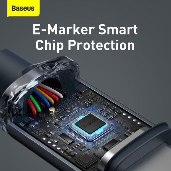 Cáp Sạc Nhanh C to C 100W Baseus Crystal Shine Series Data PD Fast Charging QC 4.0 Cáp Sạc Nhanh C to C 100W Baseus Crystal Shine Series Data PD Fast Charging QC 4.0