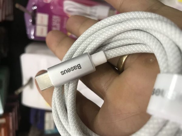 Cáp sạc nhanh C to C baseus 100w - 1 mét