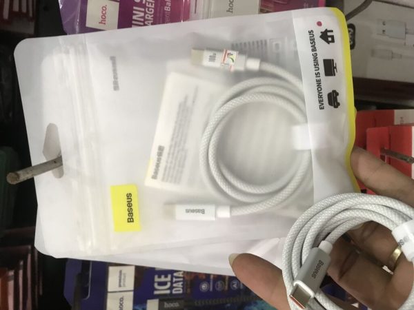 Cáp sạc nhanh C to C baseus 100w - 1 mét