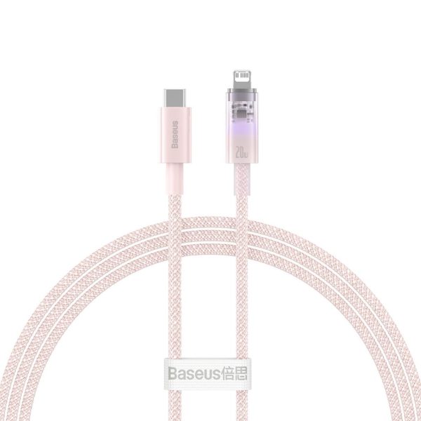Cáp Sạc Nhanh C to iP Baseus Explorer Series Fast Charging Cable with Smart Temperature Control