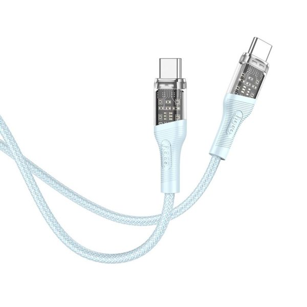 Cáp sạc nhanh Hoco U111 typeC-typeC 60w