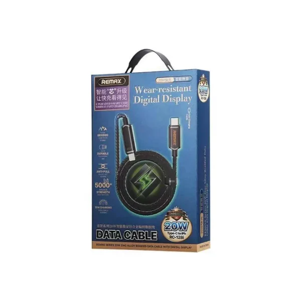 Cáp sạc nhanh iPhone Type C to Lightning 20W Remax RC-128i