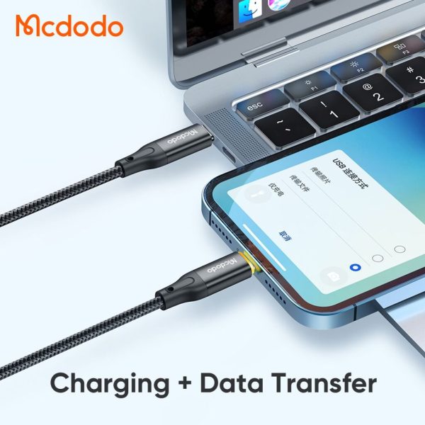 Cáp Sạc Nhanh Mcdodo C to iP Data Cable Zhuoguang Series (Tự Ngắt Thông Minh) Cáp Sạc Nhanh Mcdodo C to iP Data Cable Zhuoguang Series (Tự Ngắt Thông Minh)