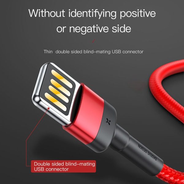 Cáp Sạc Nhanh USB to iP Baseus Cafule Cable（special edition）USB For iP 2.4A / 1.5A