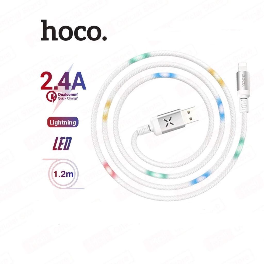 Cáp sạc nhanh và truyền dữ liệu dòng điện thoại Lightning hoco U63