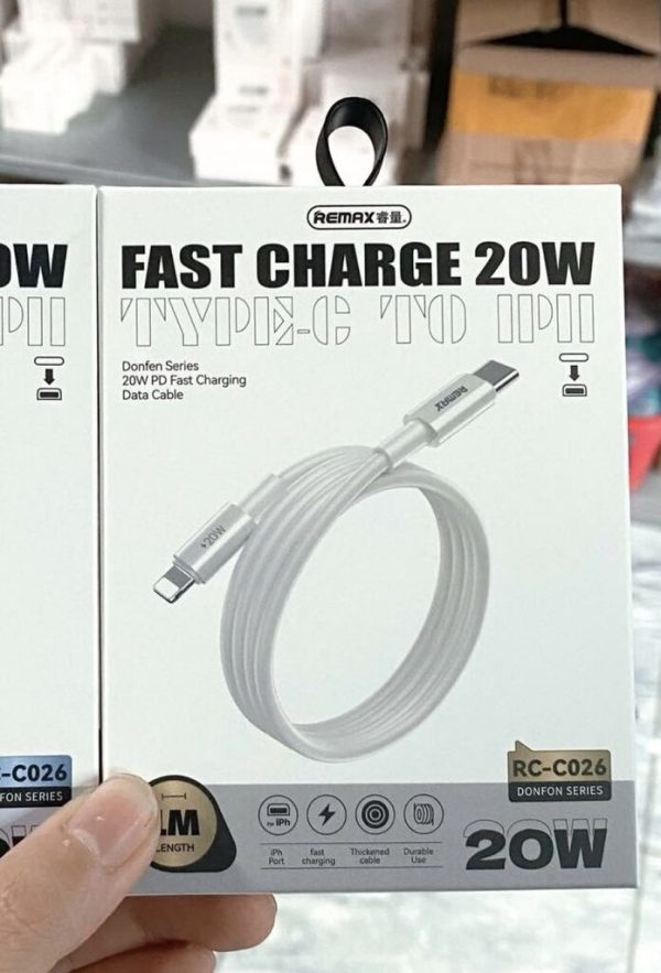 (mua 10 tặng 1) Cáp sạc Remax C026 (mẫu mới)