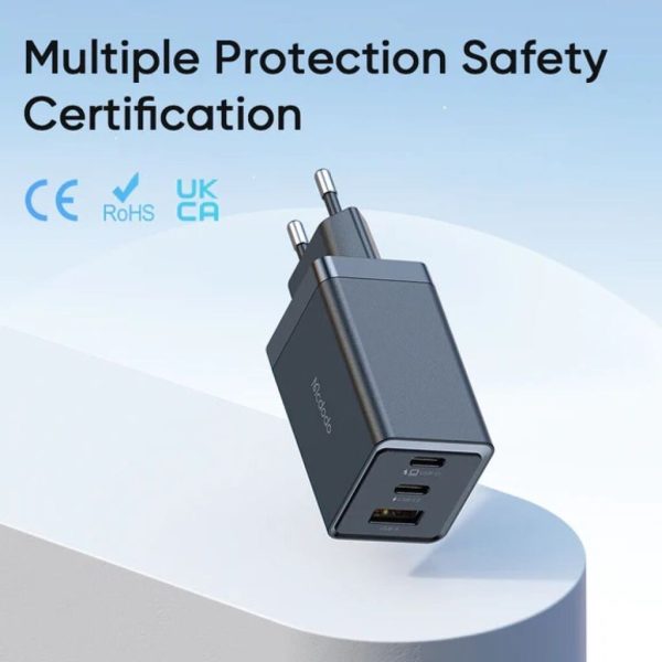 Cốc Sạc Nhanh Mcdodo 67W 2C1U Gan5 mini Fast Charger Kit Pro (2 Type-C + USB, Kèm cáp) Cốc Sạc Nhanh Mcdodo 67W 2C1U Gan5 mini Fast Charger Kit Pro (2 Type-C + USB, Kèm cáp)