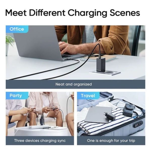 Cốc Sạc Nhanh Mcdodo 67W 2C1U Gan5 mini Fast Charger Kit Pro (2 Type-C + USB, Kèm cáp) Cốc Sạc Nhanh Mcdodo 67W 2C1U Gan5 mini Fast Charger Kit Pro (2 Type-C + USB, Kèm cáp)