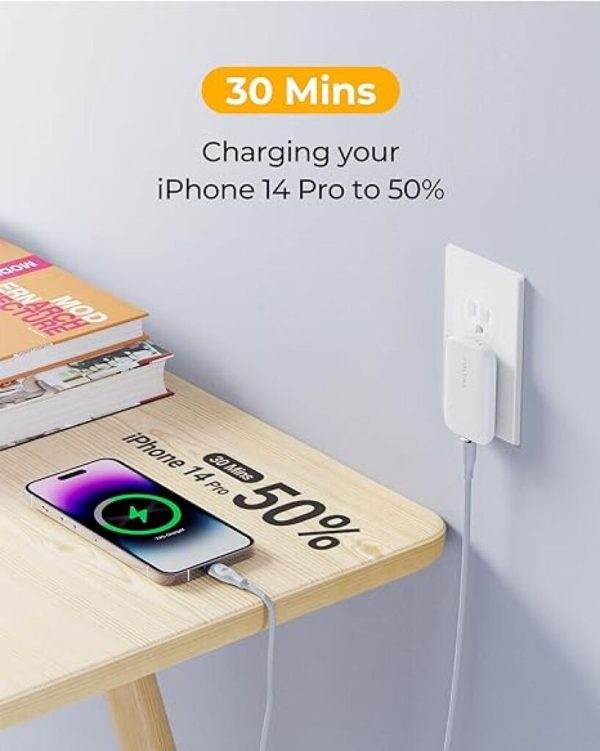 Cốc Sạc Nhanh Voltme Revo 30 Evo Ultra-Slim 30W PD GaN Charger (Kèm cáp C to C 60W, 1m)