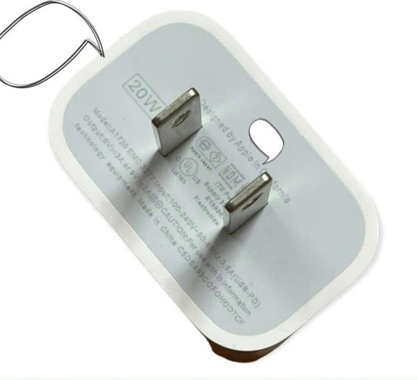 ComBo Bộ Sạc PD 20w Sạc Nhanh Fake loại cao cấp 2 tụ nhôm