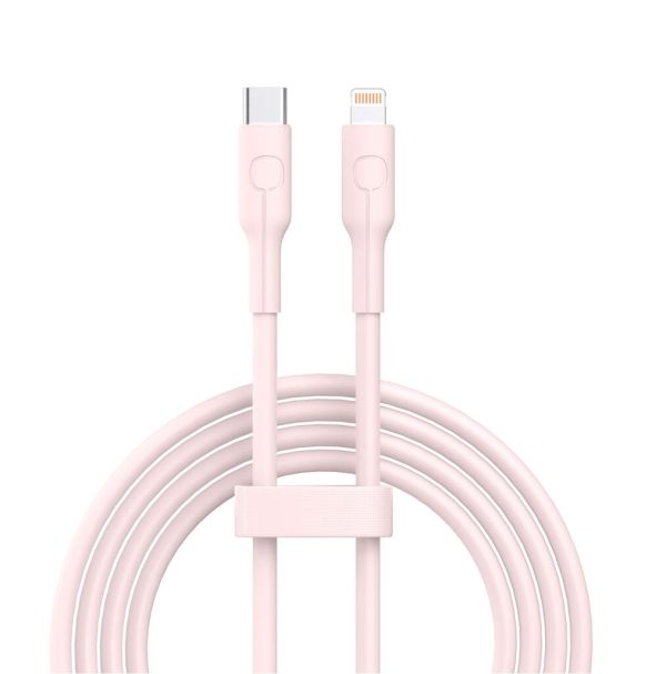 Cáp sạc nhanh 27W C to Lightning dây Silicon siêu bền - Basefast MERCURY SERI CS56