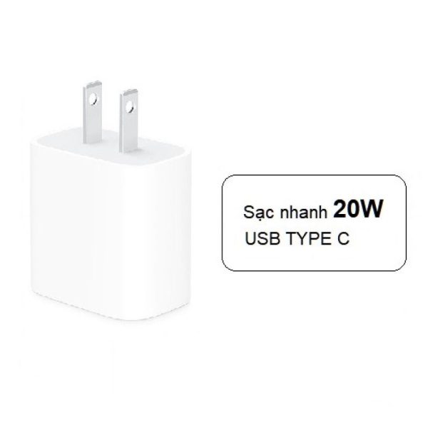 Củ sạc 20W đủ dòng 20w cháy nổ - pake