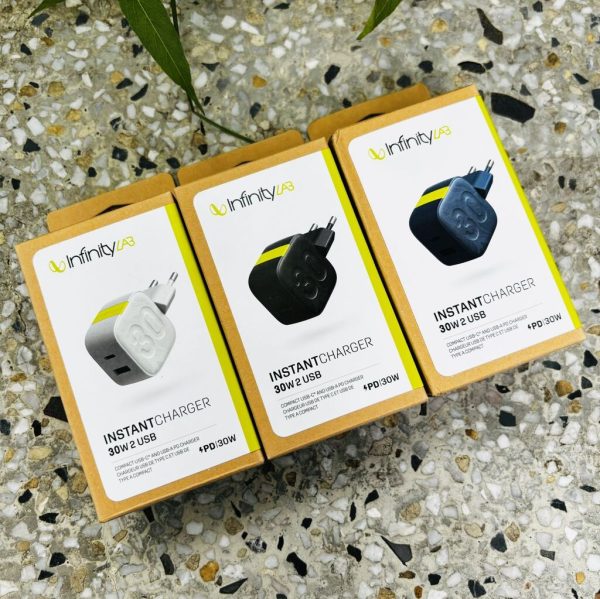 Củ sạc nhanh 2 cổng INFINITY 30W by Harman NEW ZIN FULLBOX