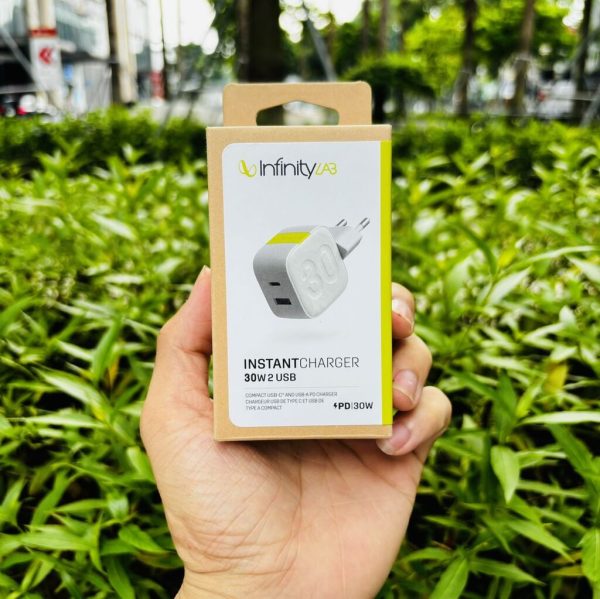 Củ sạc nhanh 2 cổng INFINITY 30W by Harman NEW ZIN FULLBOX