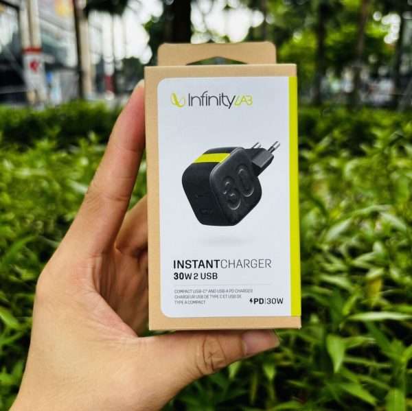 Củ sạc nhanh 2 cổng INFINITY 30W by Harman NEW ZIN FULLBOX