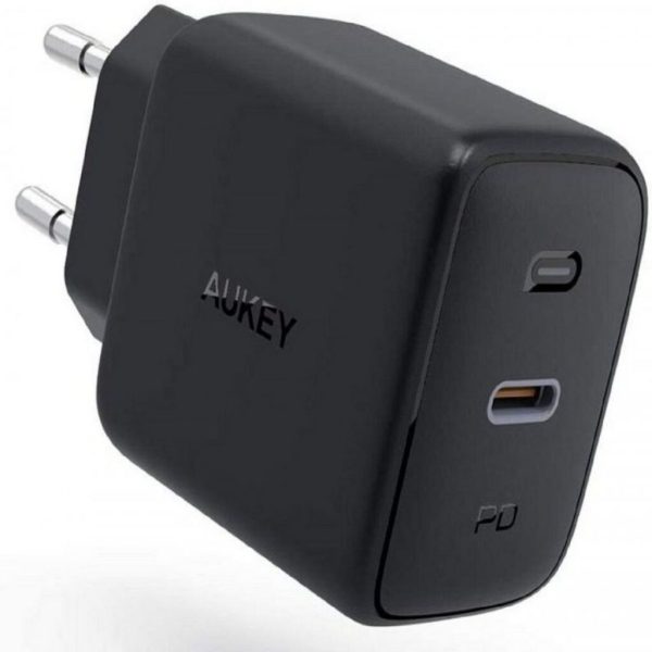 Củ Sạc Nhanh 61W Aukey PA-B2 , 1 cổng USB Type C 61W Củ Sạc Nhanh 61W Aukey PA-B2 , 1 cổng USB Type C 61W