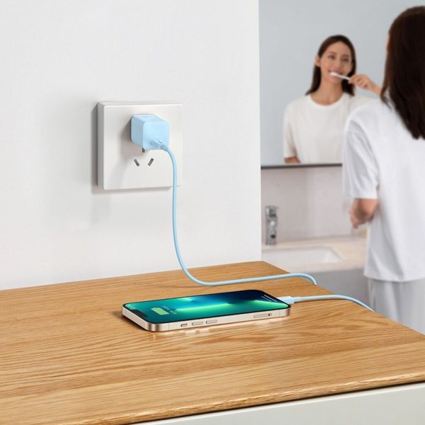 Củ Sạc Nhanh Cho IP 20W Baseus GaN5 Fast Charger 1C (PD/QC Multi Quick Charge Support Smart Protect)