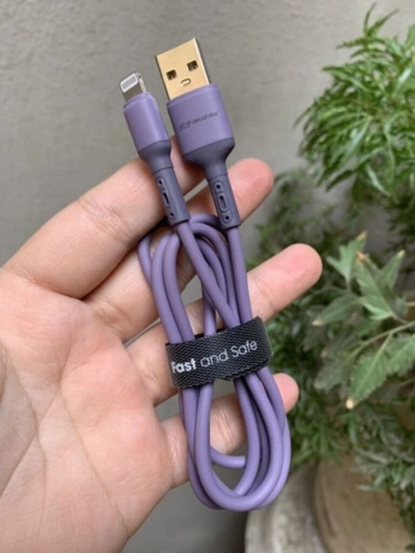 Dây cáp sạc cho iP chính hãng Drapow chất liệu cao su non CS02 Dây cáp sạc cho iP chính hãng Drapow chất liệu cao su non CS02