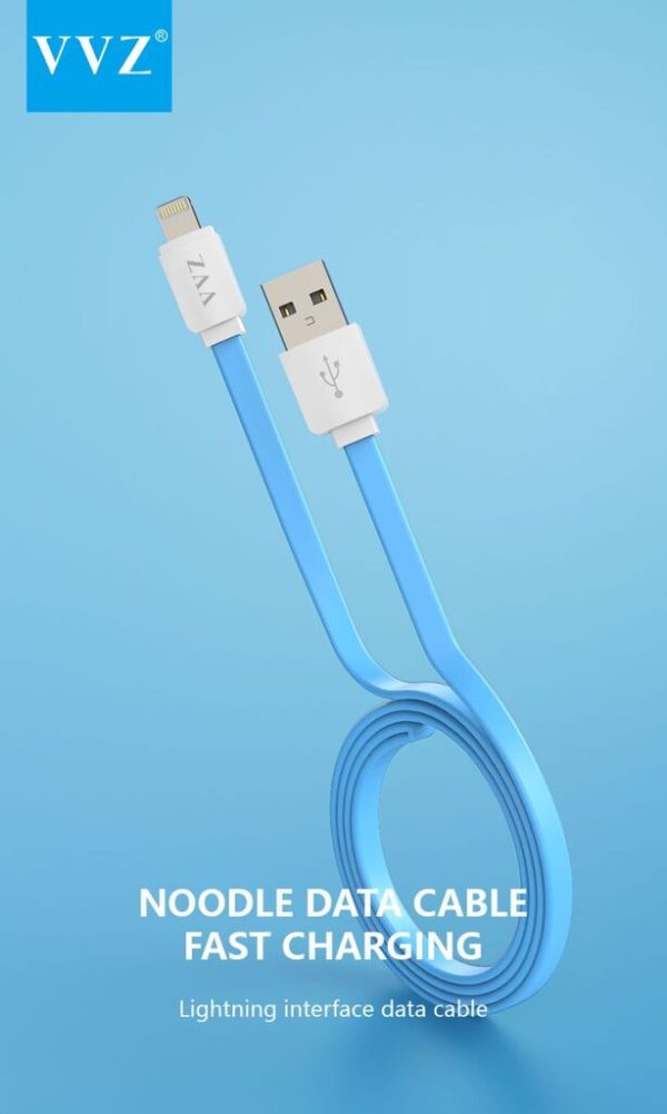 Dây Cáp Sạc Lightning, Micro, Type C chính hãng VVZ Dây Cao Su Model: L3