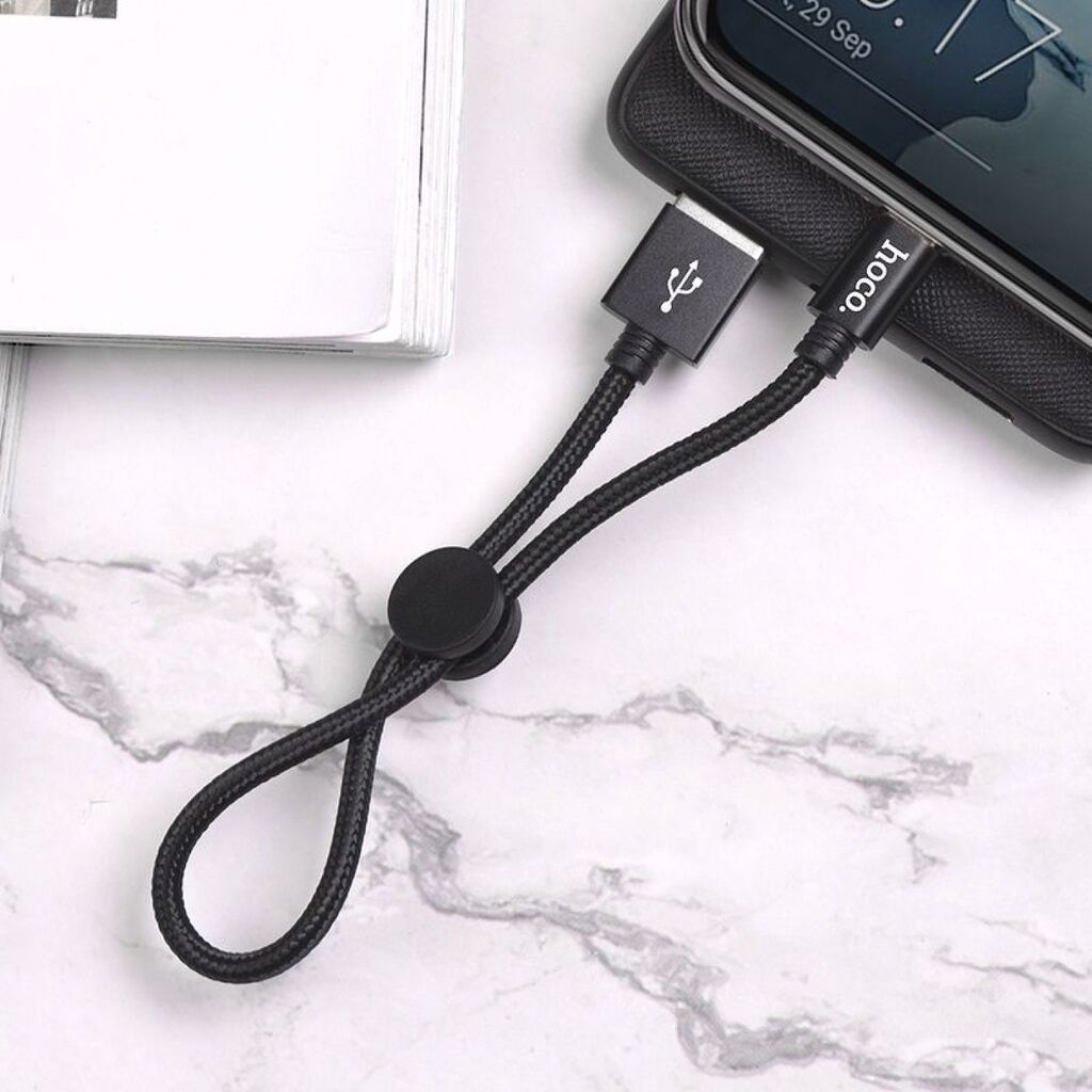 Dây cáp sạc nhanh 2.4A, truyền dữu liệu Hoco X35 TypeC dây dài 25cm