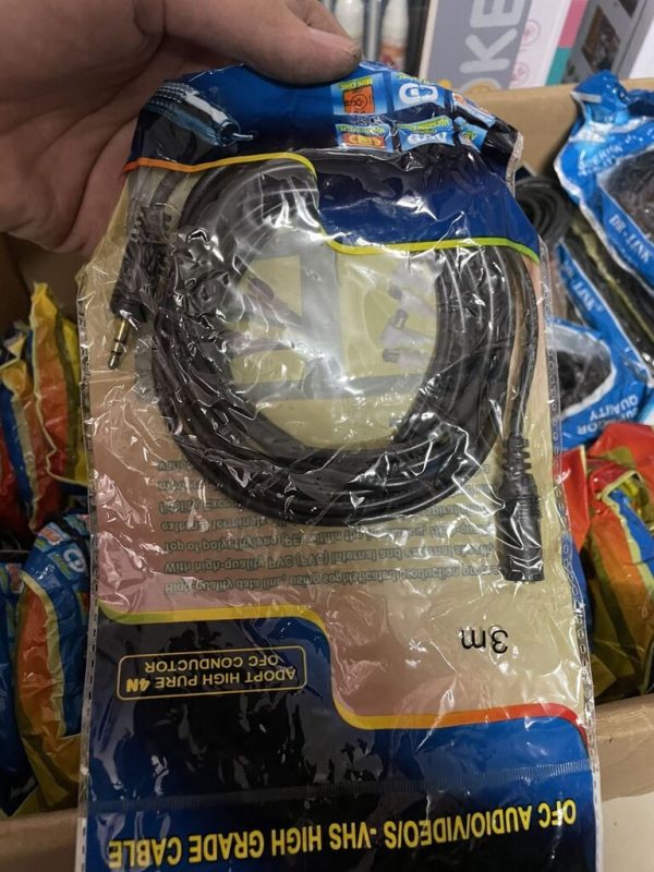 5 Dây nối dài loa hoặc tai nghe đầu giắc tròn 3.5