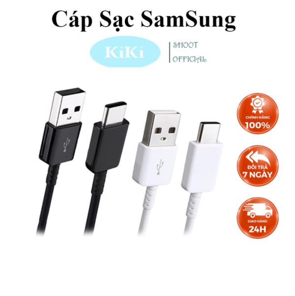 Dây sạc Samsung Chính Hãng cáp sạc C to C, USB - Type C và USB - Micro 3A