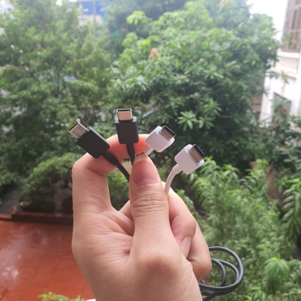 Dây sạc Samsung Chính Hãng cáp sạc C to C, USB - Type C và USB - Micro 3A