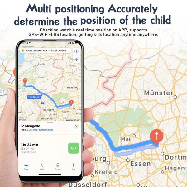 Đồng hồ thông minh trẻ em định vị gps D36 cao cấp gps D36 cao cấp