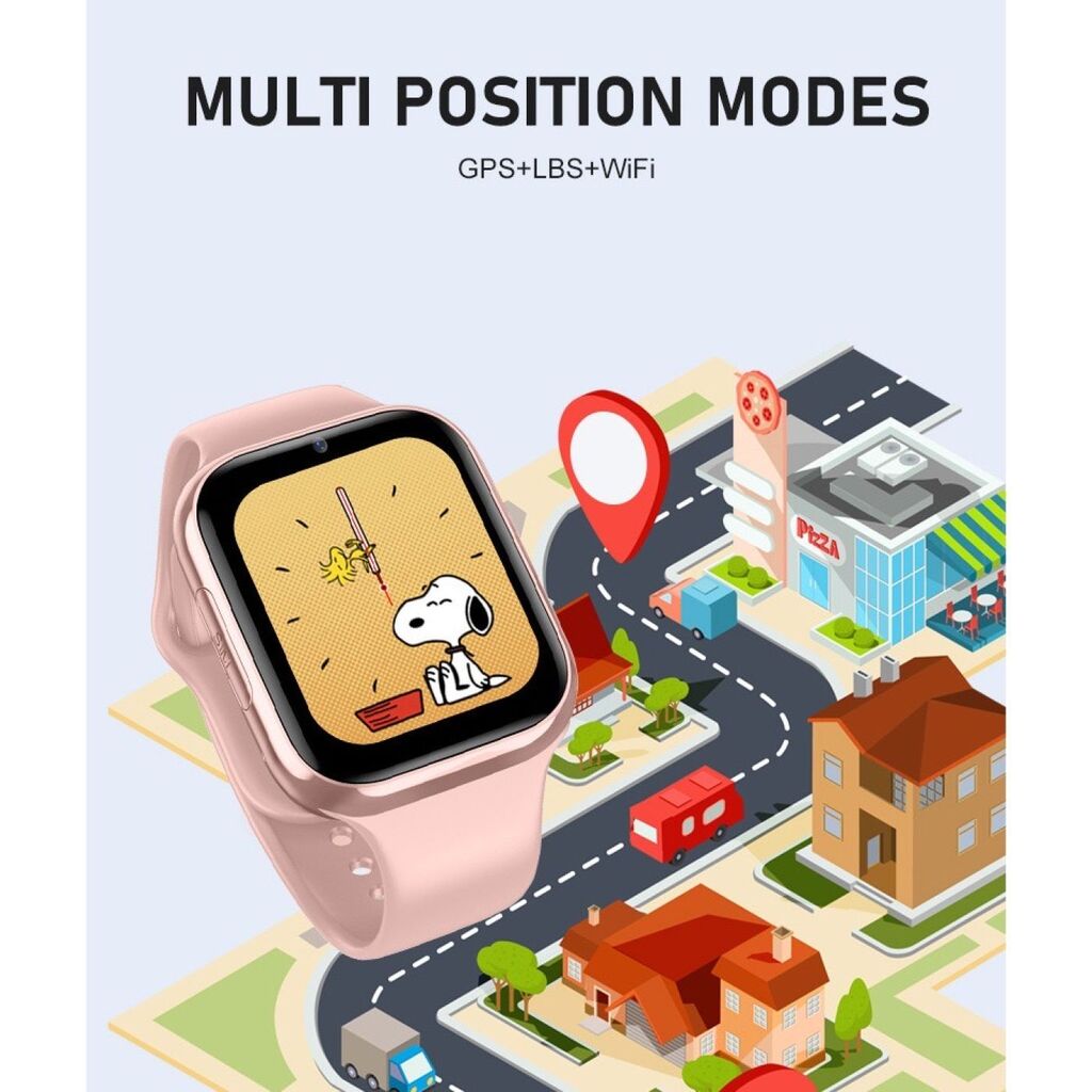 Đồng hồ trẻ em thông minh D42 lướt tiktok, Facebook