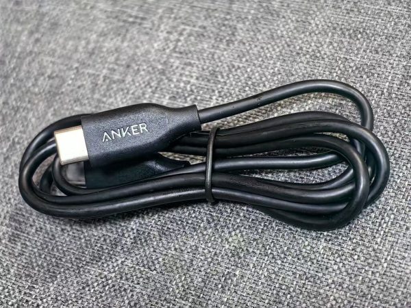 Cáp Anker C to C 65w, dài 0.9m, sạc được iPhone 16, không hộp - MÀU ĐEN