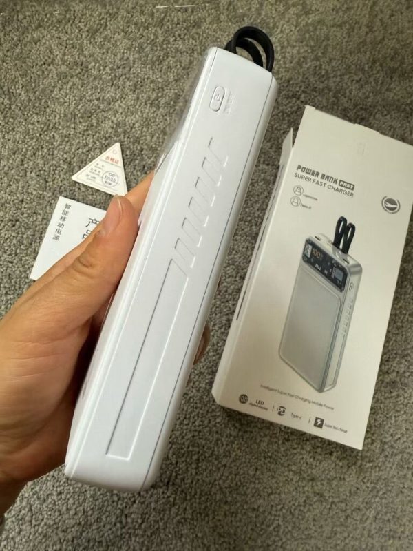 Pin dự phòng 20.000mAh, sạc nhanh kèm cáp, POWER BANK FAST – Super Fast Charger