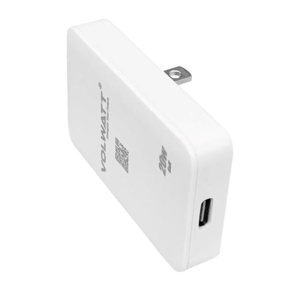 Củ sạc nhanh siêu mỏng Volwatt(Đức) GE-20GS-C-MF 20W Fast Charger
