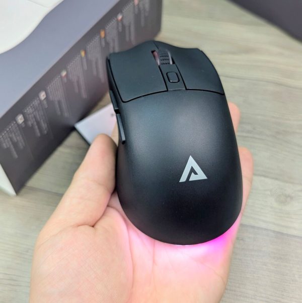 Chuột không dây AOQELO AWQ5, 3 chế độ kết nối, Led RGB