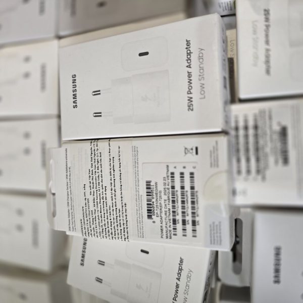 Củ sạc nhanh Samsung 25W Model mới T2510 NEW Nguyên Siu, Chính hãng, Sạc cho cả Iphone PD, GaN