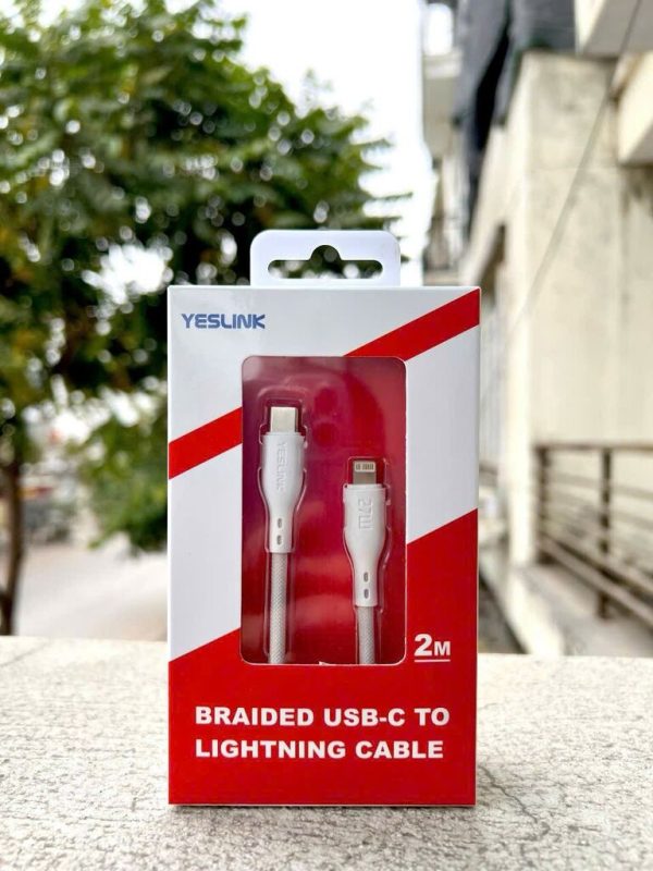 Cáp sạc 27W Yeslink C-L 2m