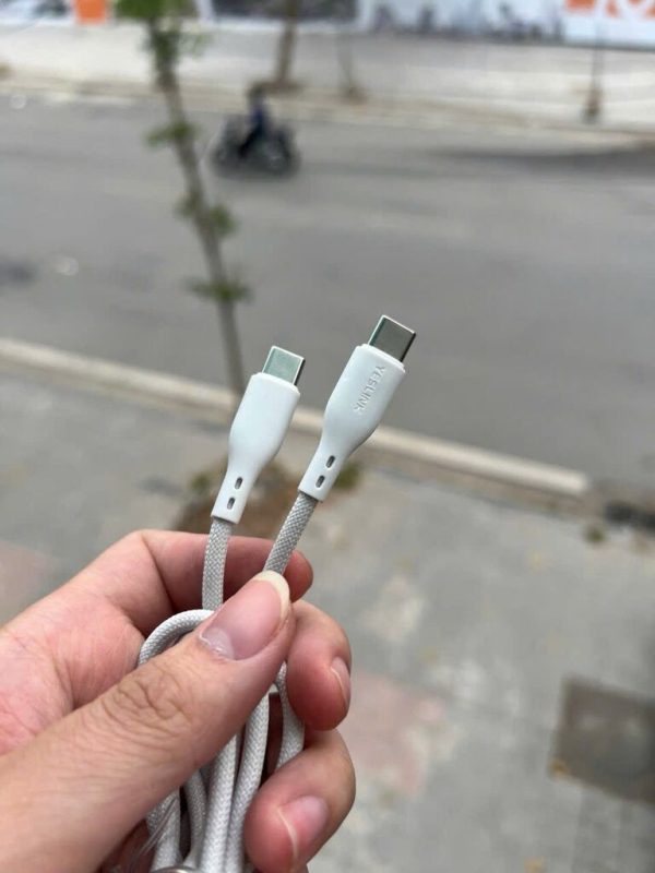 Cáp sạc 60W Yeslink C-C 2m