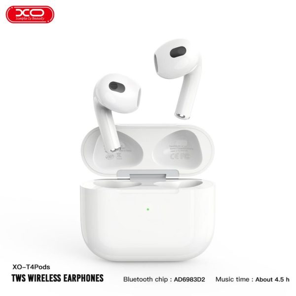Tai Nghe Bluetooth XO T3Pods, T4Pods Tai Nghe Bluetooth XO T3Pods, T4Pods