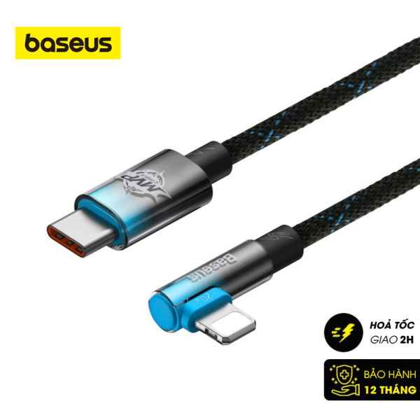 Cáp Sạc Nhanh IPhone 90 Độ Baseus MVP 2 Elbow-shaped Fast Charging Data Cable Type-C to iP 20W