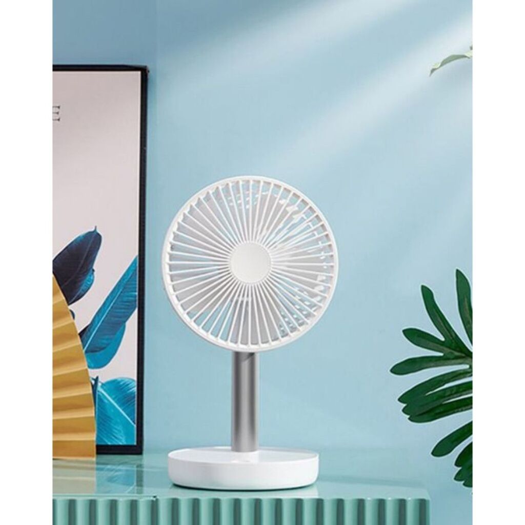 Quạt sạc tích điện để bàn Xiaomi JIPIN JP-F05 ,(không kèm cáp sạc)