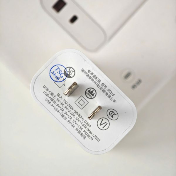 Củ sạc Nokia P6316 2 Port công suất 20w Củ sạc Nokia P6316 2 Port công suất 20w