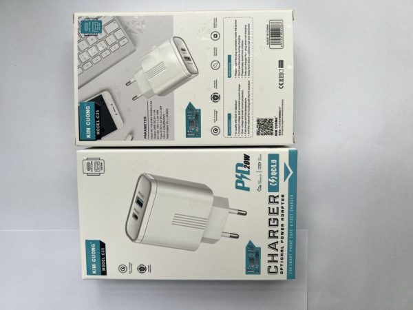Sạc nhanh 2in1 PD20w + Qc4.0 Kim Cương chính hãng