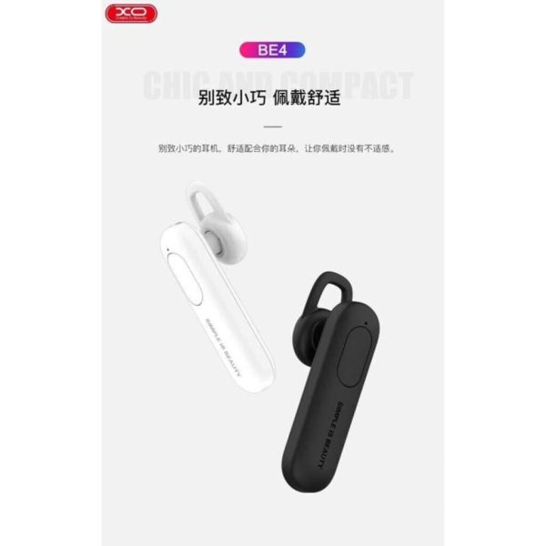 Tai nghe Bluetooth hãng XO BE4 ( màu trắng) TRƯNG BÀY