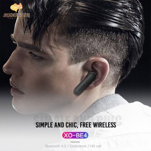 Tai nghe Bluetooth hãng XO BE4 ( màu trắng) TRƯNG BÀY