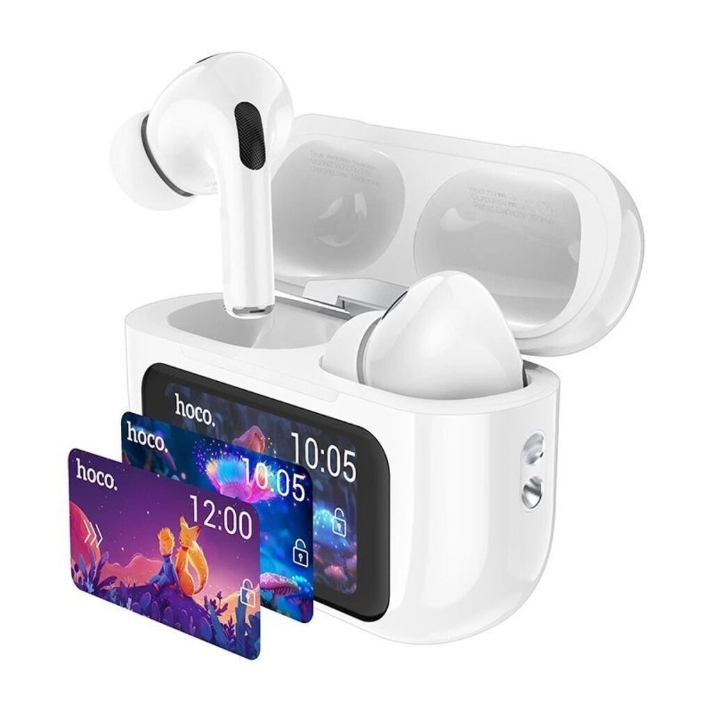 ￼Tai Nghe Bluetooth Hoco EW72 Màn Hình Cảm Ứng Điều Khiển - Tai Nghe Không Dây Chống Ồn ANC Có Mic