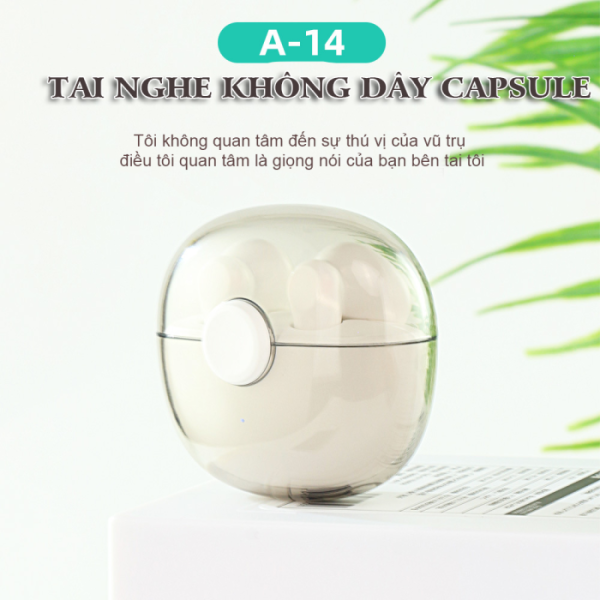 Tai nghe bluetooth không dây Capsule chính hãng KiKi Shoot