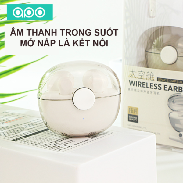 Tai nghe bluetooth không dây Capsule chính hãng KiKi Shoot