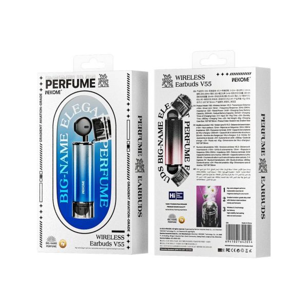 Tai Nghe Bluetooth WK Perfume Earphone Perfect Experience V55 Wireless Earphone