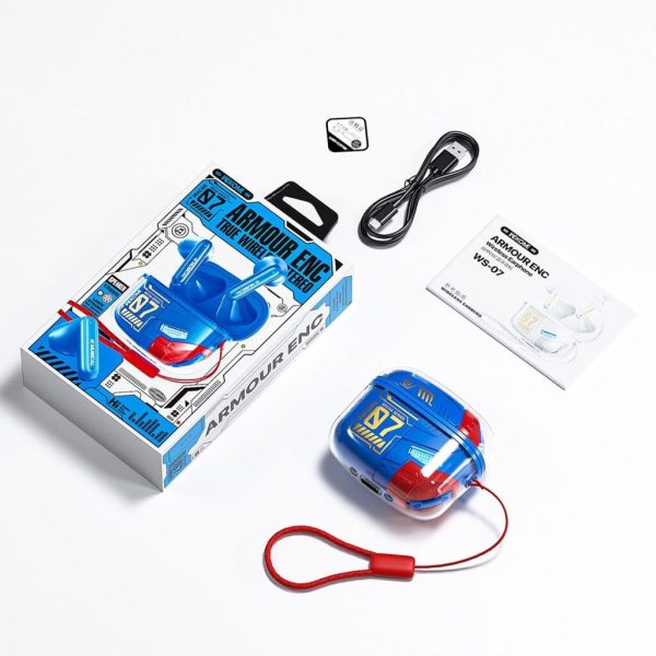 Tai Nghe Bluetooth WK WS-07 Armour END Wireles Earphone